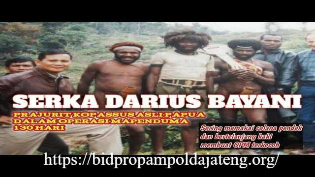 Letda Purn Darius Bayani: Pahlawan Operasi Mapenduma